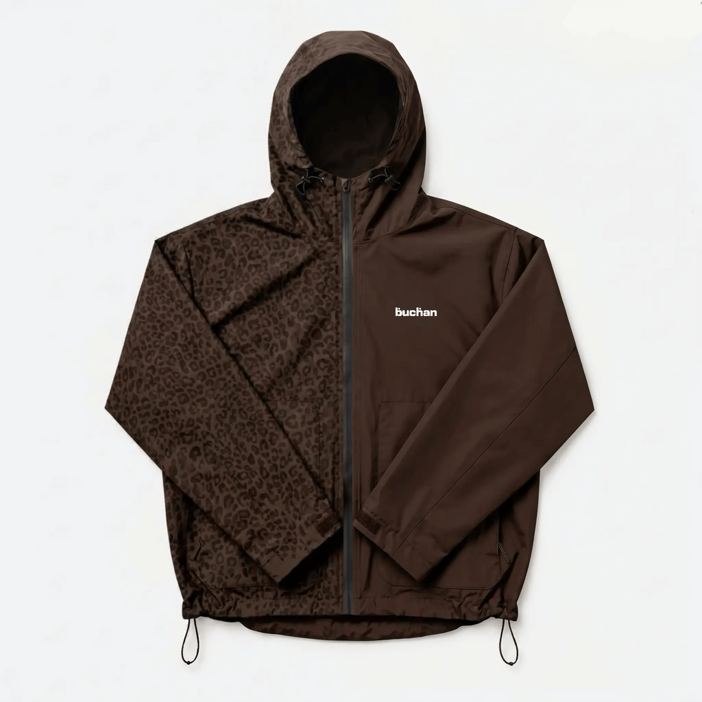Reactive Leopard Jacket | Brown