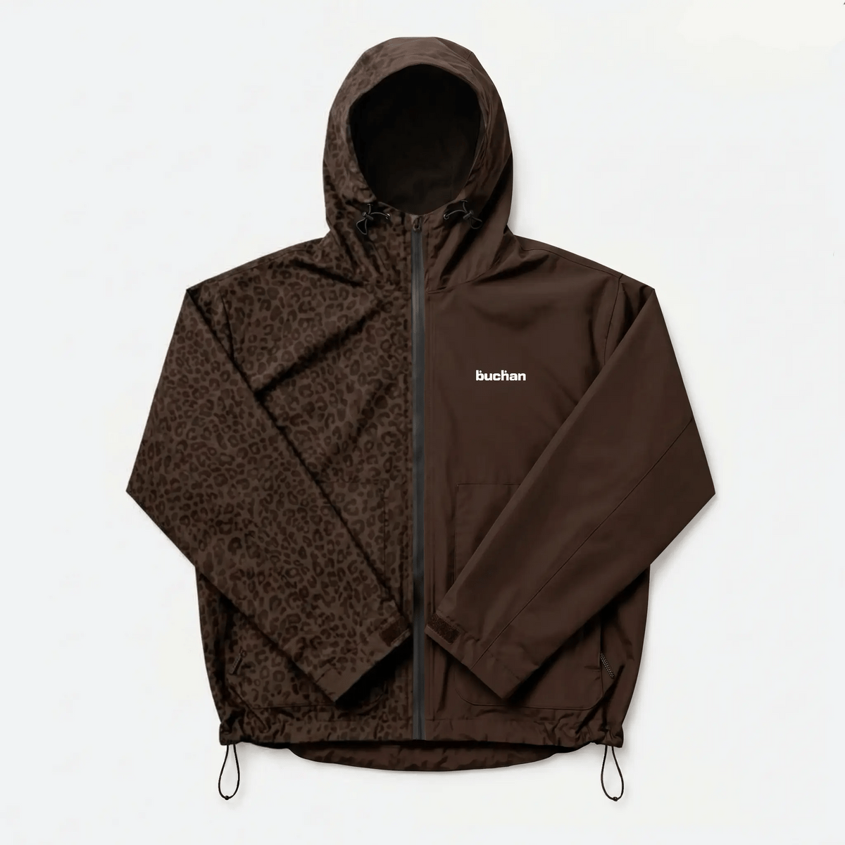 Reactive Leopard Jacket | Brown