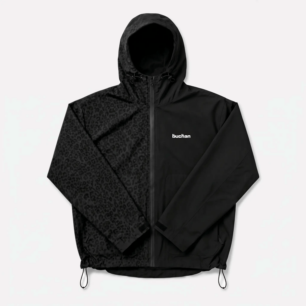 Reactive Leopard Jacket | Black