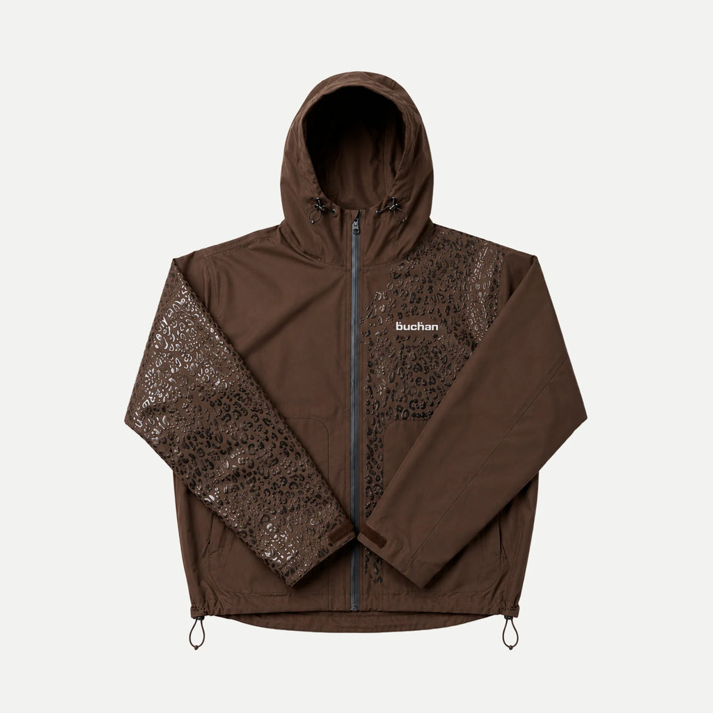 Reactive Leopard Jacket | Brown