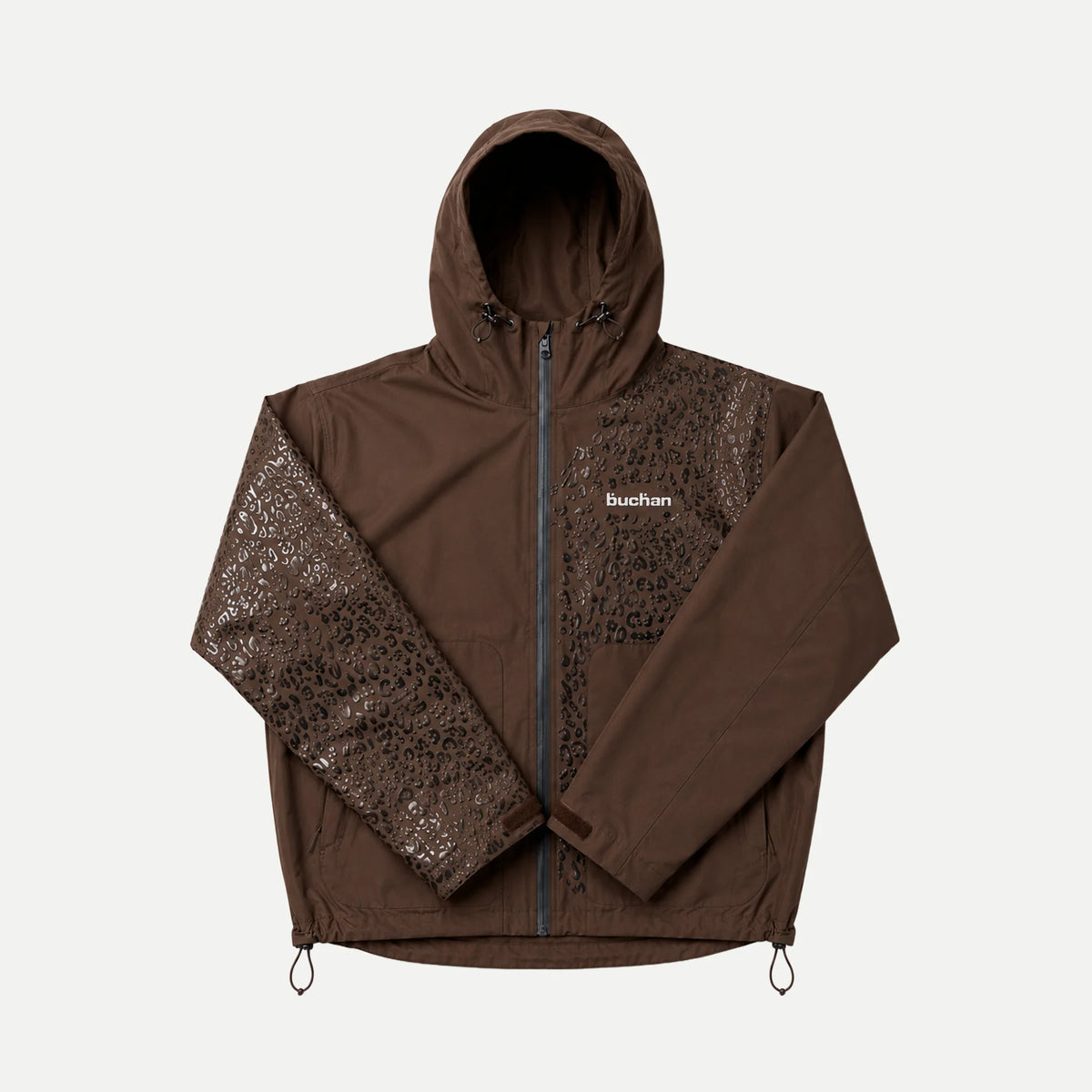 Reactive Leopard Jacket | Brown