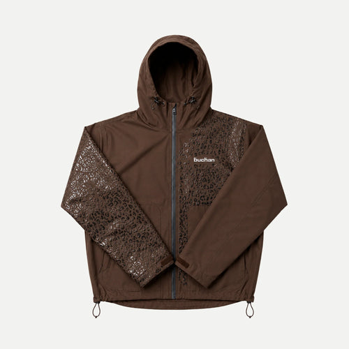 Reactive Leopard Jacket | Brown