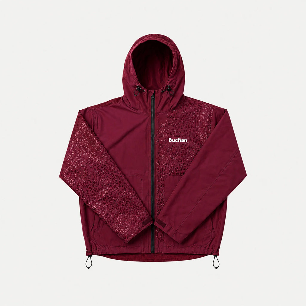 Reactive Leopard Jacket | Cherry
