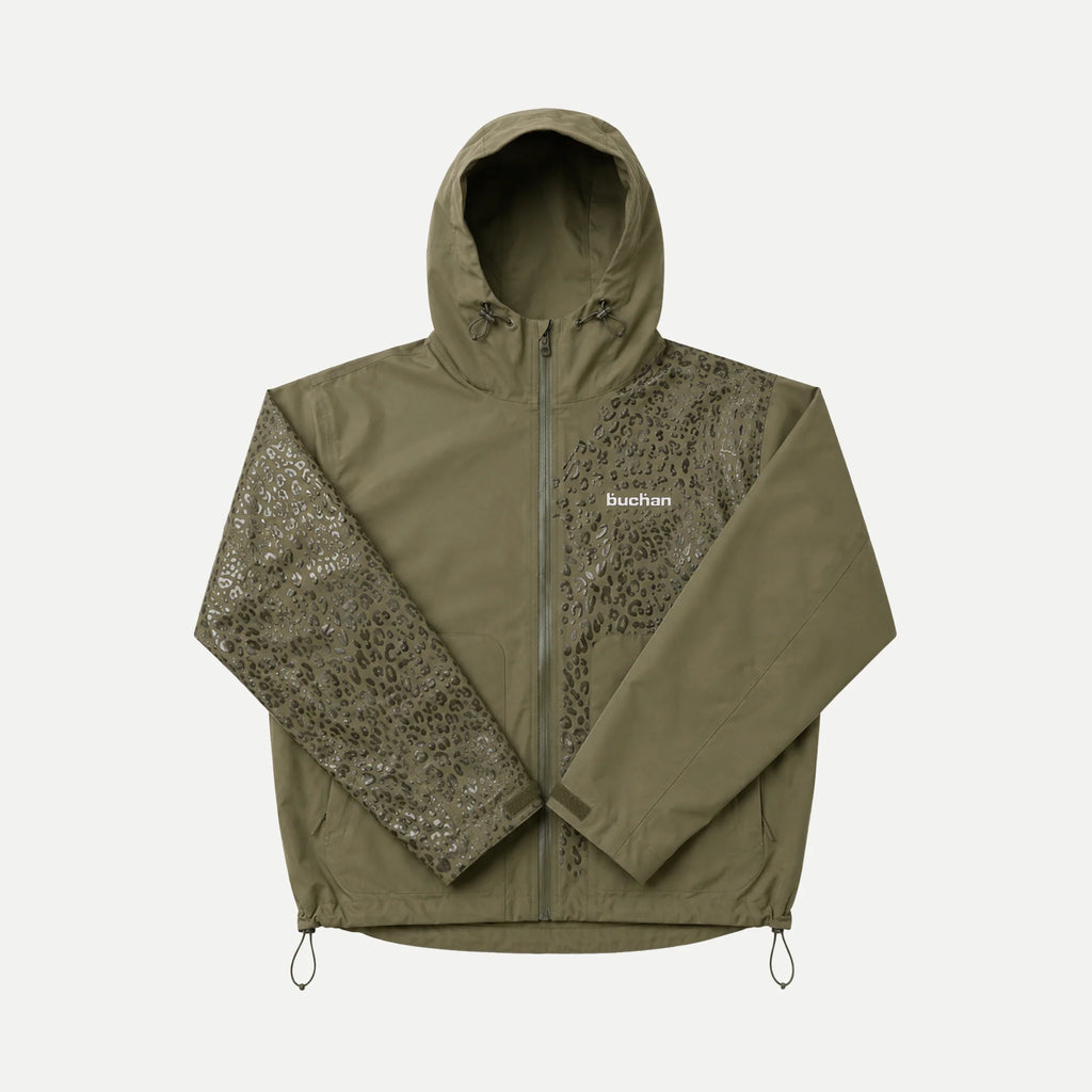 Reactive Leopard Jacket | Kaki