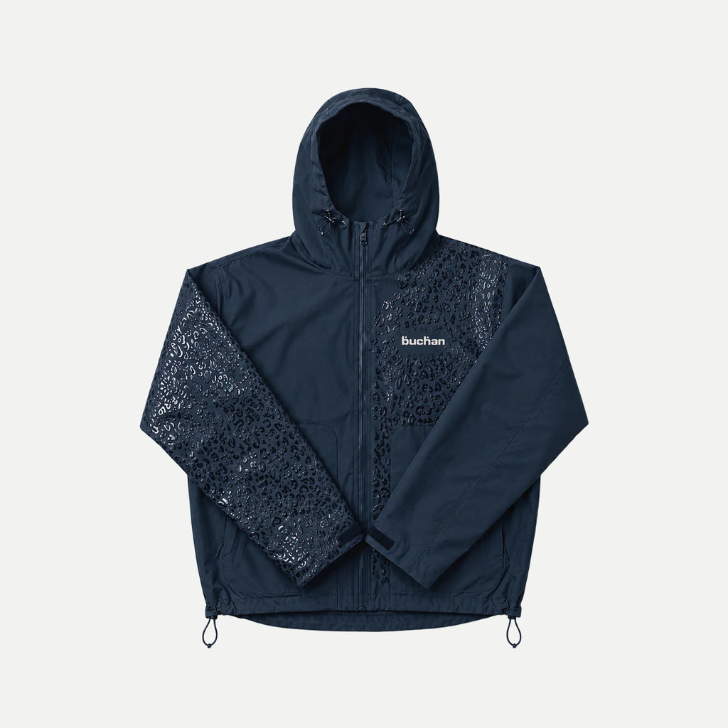 Reactive Leopard Jacket | Navy