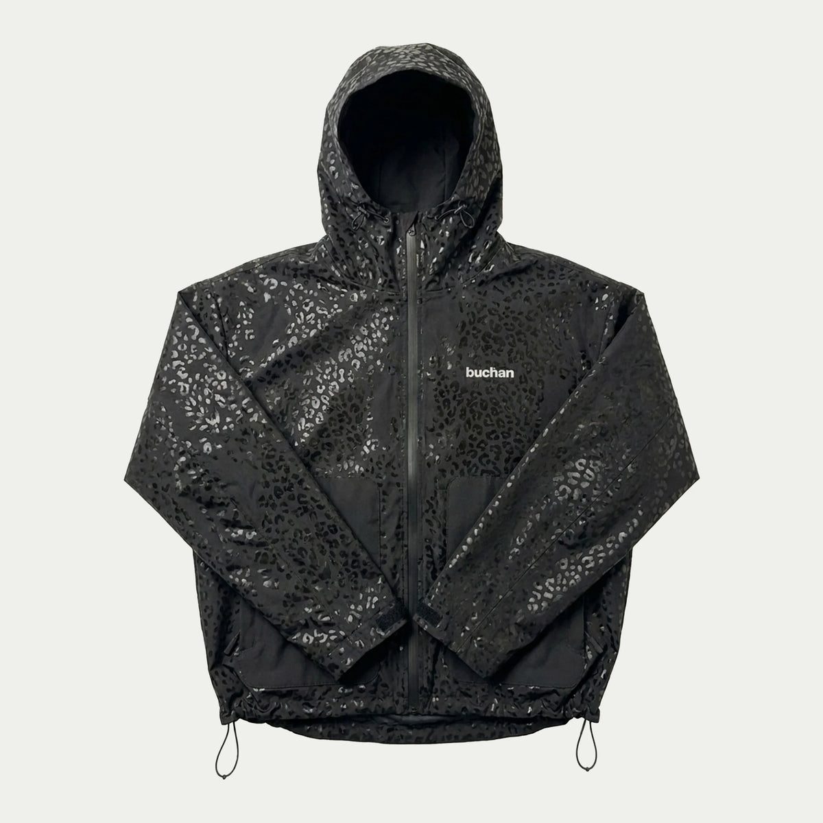 Reactive Leopard Jacket | Black